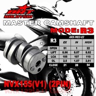 NVX 155 V1 / NVX155 V1 / NMAX 155 V1 BRT RACING CAMSHAFT [ 2PIN ] [ T1 / T2 / S1 / S2 / R2 / R3  ]