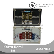 Black/white Playing Cards AMANDA 888 Brand 4 Jokers 1 Pack of 12 / Playing Cards