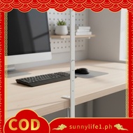 【SUNYLF】Nailless Adjustable Desk Clamp Bracket Set: Versatile Pegboard Organizers for