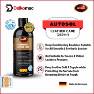 Autosol Leather Care (250ml) - Leather / Shoe / Couch / Car Seat / Purse / Wallet / Jacket / Bag