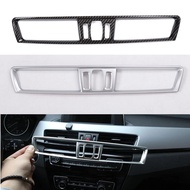 ABS Car Center Control Air Conditioner Air Outlet Frame Decoration Fit For BMW X1 X2 F47 F48 2016-20