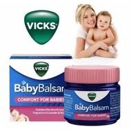 VICKS BABY BALSAM BABY BALM DURING FLU/ RELIEVES STUFFED NOSE