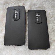 Soft Case Full Black Oppo Reno 2F / Reno 2Z Casing Handphone