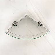 Household Bathroom Storage Rack Wall Bracket Shelf Shelf Supplies Stainless Steel Bathroom Glass Toi
