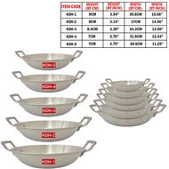 High Quality  Aluminum cookware /kitchen ware /kawali/tulyasi/ KALDERO Caldero / Kaldero Double