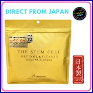 THE STEM CELL Retinol Face Mask 30 Sheets | Made in Japan | Peptide + Ceramide | Daily Moisturizing 