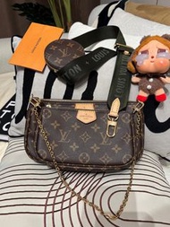 Lv Multi Pochette Accessoires 5合1 100%Authentic ,全新unused 💎尖沙咀中港城門市