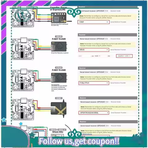 Upgraded Kakute H7 Mini Flight Controller W/ Betaflight OSD 6X UART Port MCU-STM32H743 32Bit Support