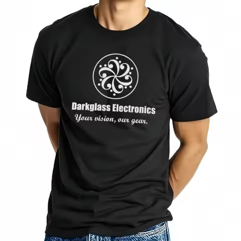 Camiseta de Darkglass para hombre, camisa de gran tamaño, moda coreana, nueva