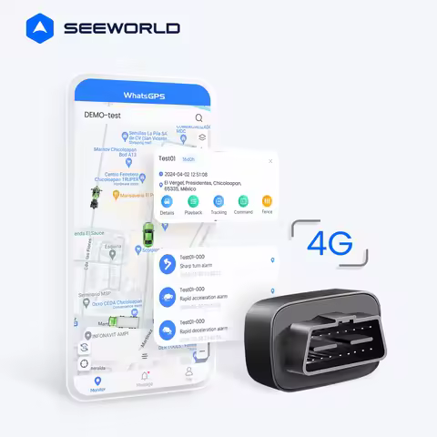 Small Easy Hidden Real-time Tracking Voice Recording OBD 4G Global Locator GSM GPRS GPS Tracking Dev