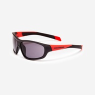 แว่นตาใส่ปั่นจักรยานสำหรับเด็กรุ่น Cat 3 (สีดำ/แดง)