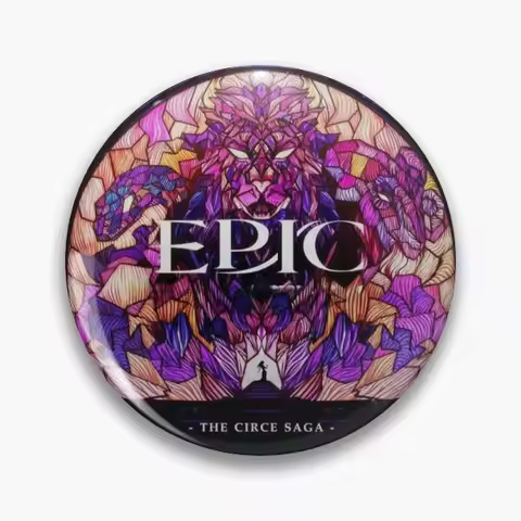 Epic The Musical The Circe Saga Soft Button Pin Badge Collar Creative Hat Brooch Clothes Lapel Pin W