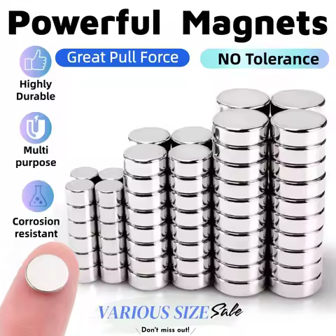 Super Powerful Magnets Disc Magnets for Fridge, DIY, Building, Scientific, Craft, Education, 5x2 8x2