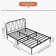 High load-bearing iron bed single bed frame double bed frame king bed king bed frame childrens bed