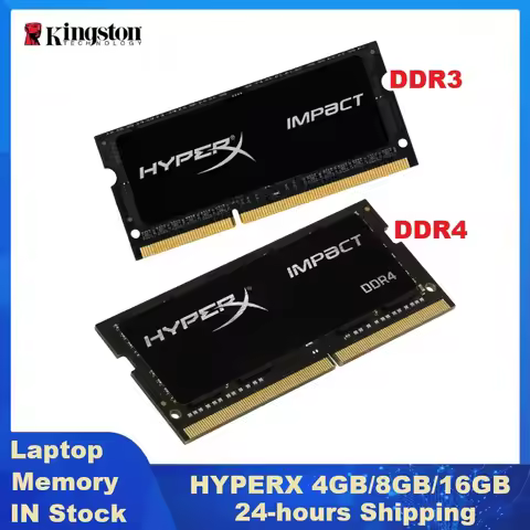 Hyperx FURY Impact DDR4 Memory DDR3 DDR3L Notebook RAM 4GB 8GB 16GB 2133 2400MHz 2666MHz 3200MHz 133