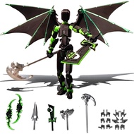 T13 Action Figure Set,Dummy 13 Robot Action Figure, Lucky 13 Collectible Action Figure Articulated