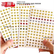 1 260 Pieces Of Emoji Stickers
