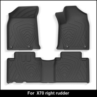 Suitable for Proton Proton X70 Car Feet Special Car Feet Environmentally Friendly TPE Feet Exclusive