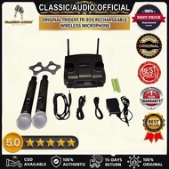 ORIGINAL TRIDENT TR-920 RECHARGEABLE WIRELESS MICROPHONE