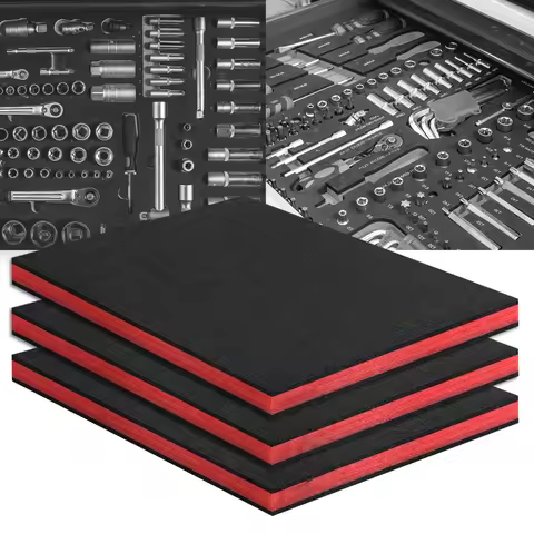 Cuttable Polyurethane Foam Sheets,Polyethylene Tool Foam Sheets, Drawer Liner,ToolBox Kaizen Organiz