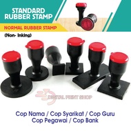 RUBBER STAMP/NORMAL ROUND COP/COP BULAT SEKOLAH/SYARIKAT/JABATAN/NAMA/COMPANY