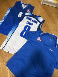 香港隊籃球波衫、polo