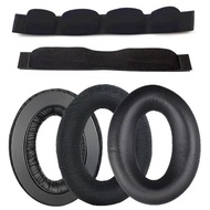 For Headphone Sennheiser HD545 HD565 HD580 HD600 HD650 Earpads Foam Pad Headband