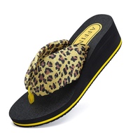 AFFINEST Woman's Lightweight Platform Flip Flop Wedge Sandals High Heel Arch Support Walking Thong S