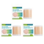 **West&Month แผ่นแผลเป็นซิลิโคนเบารอยแผลเป็นปลอดภัยซ่อมแซมรอยแผลเป็นเม็ดสี4x150cm