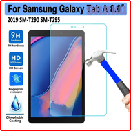 SHRKU แผ่นฟิล์มหน้าจอแก้วป้องกันคลุม Galaxy Tab A ฟิล์มสำหรับ Samsung กระจกเทมเปอร์2019 T290 T295 T297 SM-T290แท็บเล็ต WQQHF 1/2/3ชิ้น