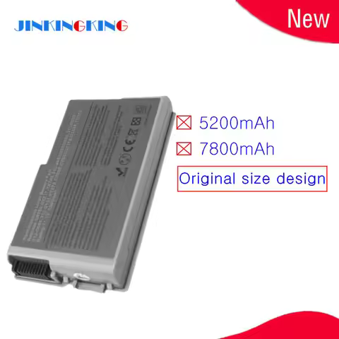 6Cell Laptop Battery For Dell lnspiron 510 600m Latitude D500 D505 D510 D520 D610 D600 D530 6Y270 U1