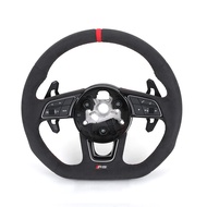 RS Full Alcantara Leather Volant Steering Wheel for Audi A3 A4 A5 A6 C7 B8 S3 S4 S5 Q7 A7 S7 TT RS3 