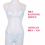 YANU | Size 32A - 36A | JCNG A811 Bubble Front Hook Wire Bra