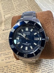 佐敦門市 全新 復刻 藤壺 潛水 Barnacle Diver 藍色鈦金屬帶 Blue Titanium band NB6021-68L NB6021 NB-6021 星晨 Citizen 特別版 經