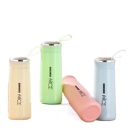 ❍✥☇JH Nice Cup Glass Bottle Tumbler Creative Leakproof Water Cup 400ml Stainless aqua flask