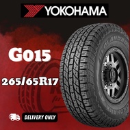 【265/65R17】YOKOHAMA G015 CAR KERETA TYRE TIRE TAYAR SIZE *2656517 265 65 17 265-65-17 265/65/17 265X