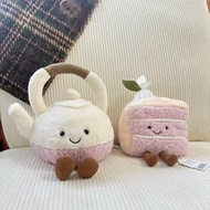 2025 New Year Gifts JELLY @ CAT Titia Teapot Fun Titia Teapot Plush Toy Cake Birthday Gift Home Deco