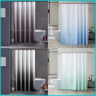 Nan Shower Curtain 180x200cm 120x200cm Bath Curtain Color Gradient Bath Curtain