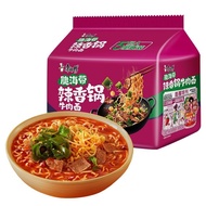 Master Kang Instant Noodles Crispy Kelp Spicy Fragrant Pot Beef Instant Noodles Five Packs Spicy Bra