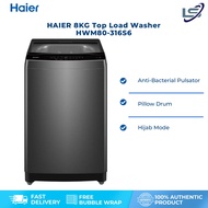 Haier 8KG/9KG / 10KG / 15KG Top Load Washer HWM80-316S6 / HWM90-316S6 / HWM100-316S6 / HWM150-316S6