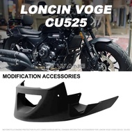 Motorcycle Engine Lower Mud Guard Metal Chassis Decorative Accessories Suitable for Loncin VOGE CU52