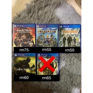 READY STOCK PS4 CD GAMES 
