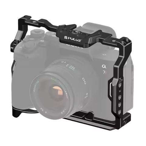 PULUZ Metal Camera Cage Stabilizer Rig For Sony A7 IV/ ILCE-7M4 / A7M4 / A7M3 / A7R3 / A7R III / A7R