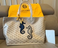 Goyard Limited Edition 限量版Seahorse Anjou PM Tote Sand Colour沙色