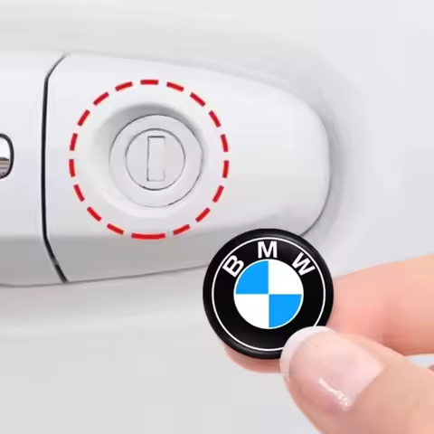 Car Door Lock Keyhole Stickers Anti-blocking For BMW G80 G06 G07 G42 G14 G15 G16 F82 F20 F21 F83 M2 