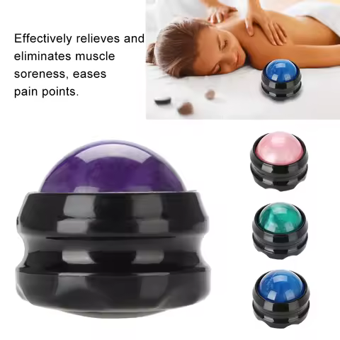 Body Relaxation Stress Release Ball 4 Colors Massage Roller Ball Massager Body Therapy Foot Hip Rela