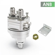 Universal Oil Filter Cooler Sandwich Plate Adapter silver