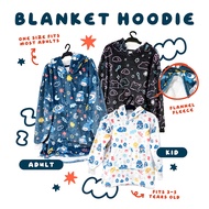 Ditto, Snorlax + Munchlax Blanket Hoodie