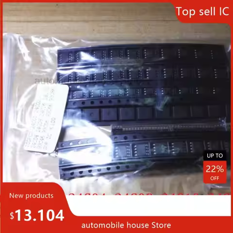 100pcs(10kinds*10pcs) 24C01 24C02 24C04 24C08 24C16 24C32 93C46 93C56 93C66 93C86 SOP sop8 IC SOP-8 