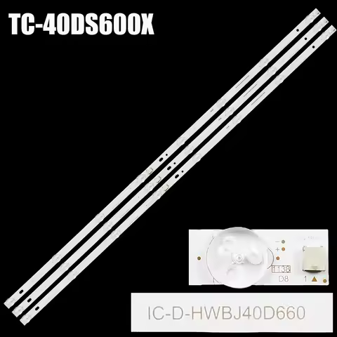 LED Backlight Strip For 40 inch TV TX-40ES400B TX-40ES500B TX-40ESW504B TX-40FS503 TC-40DS600X TX-40